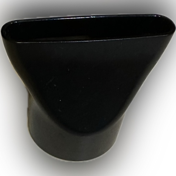 HAIR DRYER SHORT BLADE NOZZLE ATTACHMENT 2” BLACK BLOW DRYER STYLE SMOOTH BEAUTY - Picture 2 of 9